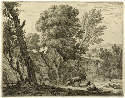 Pakkaaja kahdella aasilla tekijältä Karel Dujardin