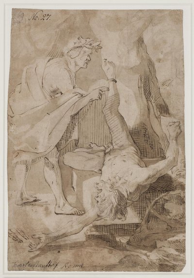 Apollo nylkii Marsyasin tekijältä Karel van III Mander