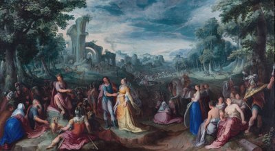 Scipion pidättyvyys tekijältä Karel van Mander the Elder