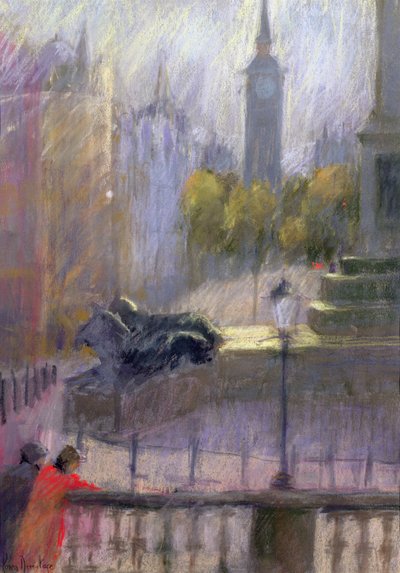 Trafalgar Square (pastelli paperille) tekijältä Karen Armitage