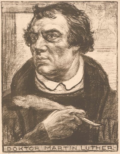 Martin Luther tekijältä Karl Bauer