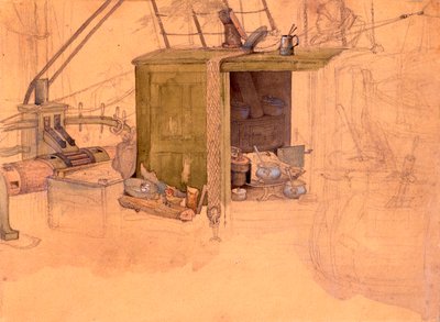 Januksen keittiö tekijältä Karl Bodmer