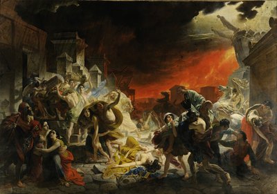 Pompejin viimeinen päivä tekijältä Karl Bryullov