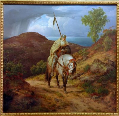 Heimkehrender Kreuzritter tekijältä Carl Friedrich Lessing