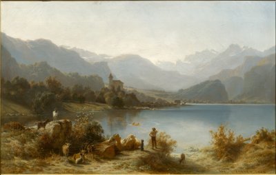 Brienz ja Brienz-järvi tekijältä Karl Girardet