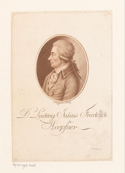 Ludwig Hopfnerin muotokuva tekijältä Karl Goepfert