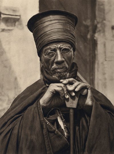 Jerusalem, Abessinian papit (m/w kuva) tekijältä Karl Grober
