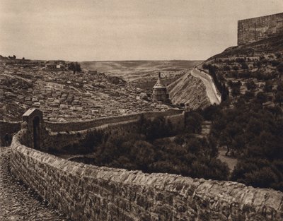 Jerusalem, Näkymä Kidronin laaksoon (m/w kuva) tekijältä Karl Grober