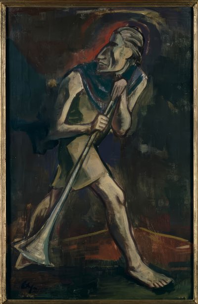 Puhaltaja tekijältä Karl Hofer