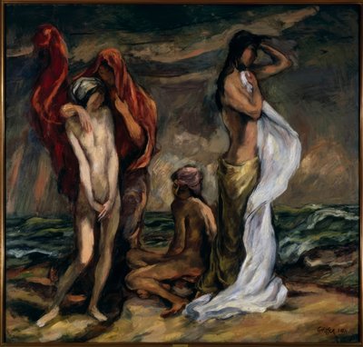 Myrskyssä tekijältä Karl Hofer