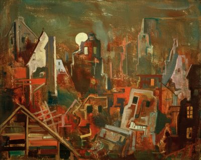 Ruinien yö tekijältä Karl Hofer