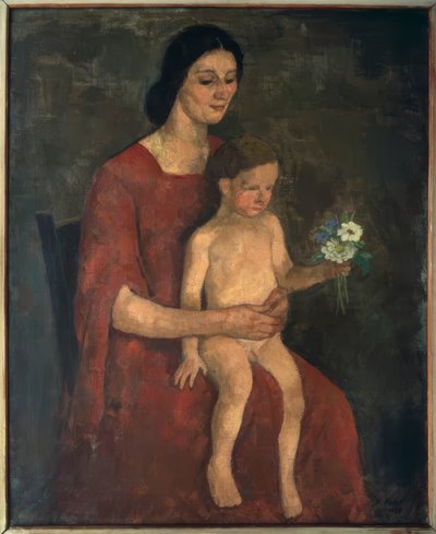 Thilde Hofer ja Carlino tekijältä Karl Hofer