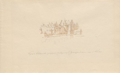 Lauterin linna Creutznachin ja Zweibrückenin välillä ja d. ääni kovemmalle tekijältä Karl Julius Von Leypold