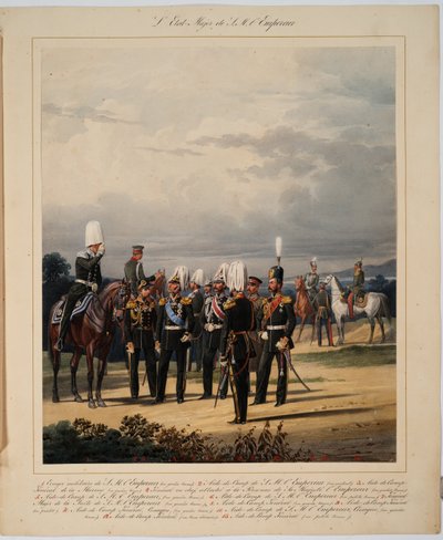 Venäjän kenraali esikunta, 1867 tekijältä Karl Karlovich Piratsky