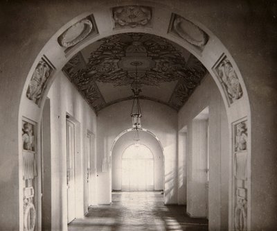 Keisarillisen Pushkin Lyseumin museo Pietarissa, Venäjällä, 1910-luku. tekijältä Karl Kubesch
