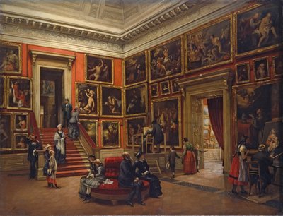 Dresdenin galleriassa 1881. tekijältä Karl Louis Preusser