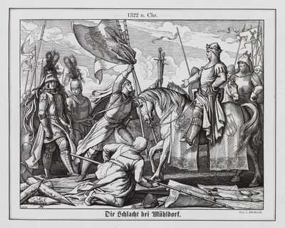 Muhldorfin taistelu tekijältä Karl Ludwig Adolf Ehrhardt