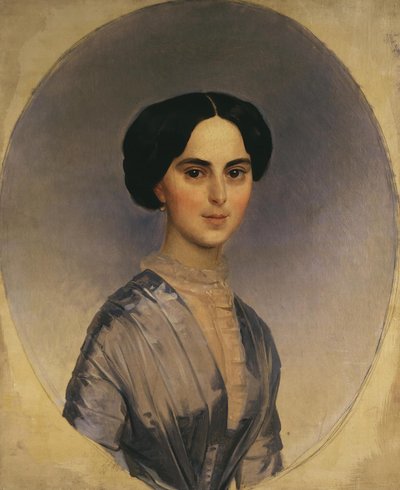 Muotokuva Sofia Andrejevna Bobrinskajasta, os. Shuvalova, 1846 tekijältä Karl Pavlovich Bryullov