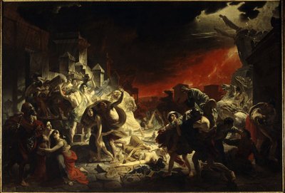 Pompejin viimeinen päivä tekijältä Karl Pavlovich Bryullov