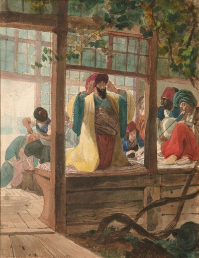 Parturi, n. 1849 tekijältä Karl Pavlovich Bryullov
