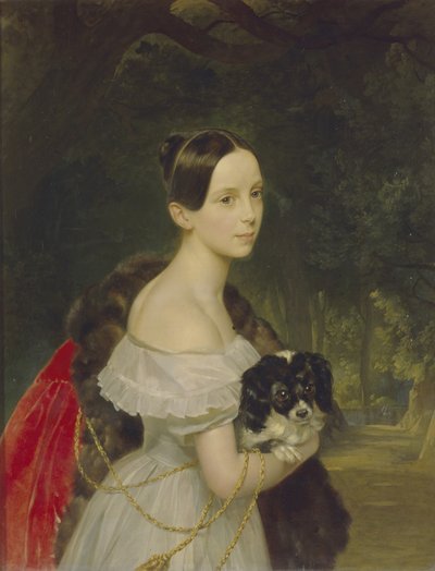 Ulyana M. Smirnovan muotokuva, 1837-1840 tekijältä Karl Pavlovich Bryullov