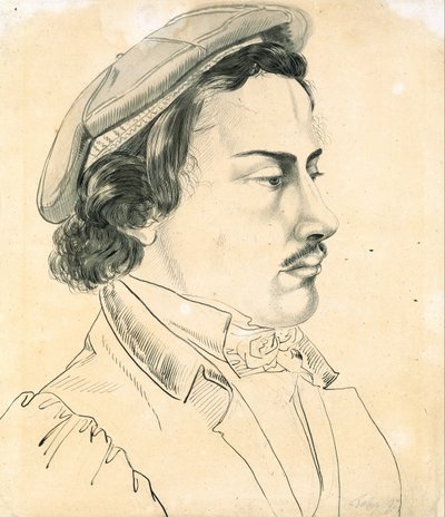 Opiskelijan muotokuva tekijältä Karl Philipp Fohr