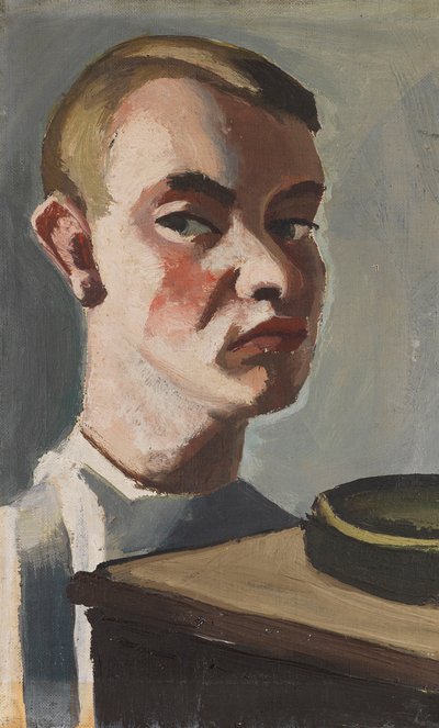 Omakuva, c. 1920. tekijältä Karl Tratt