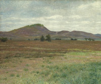 Maisema lähellä Harburgia (öljy kankaalle) tekijältä Karl Wilhelm Arthur Illies