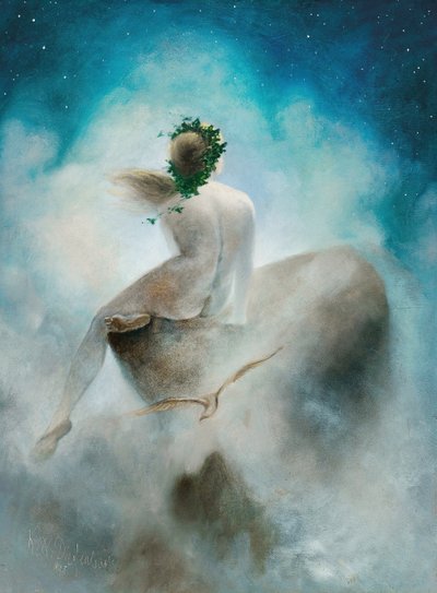Kysymys tähdille, 1895. tekijältä Karl Wilhelm Diefenbach