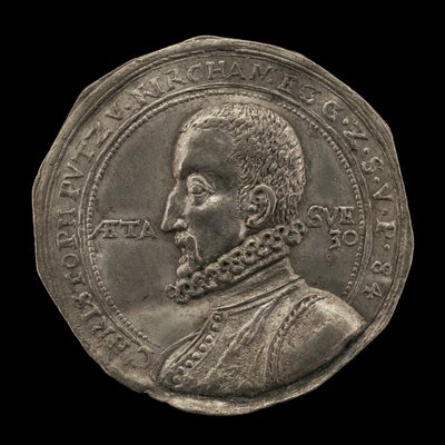 Christoph Putz von Kirchameg, rahapajamestari Prahassa 1590, 1584. tekijältä Karl von Bieberstein