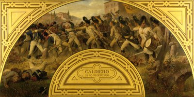 Caldieron taistelu 1805 tekijältä Karl von Blaas