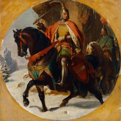 Albrecht I:n kampanja Semmingin yli 1292 tekijältä Karl von Blaas