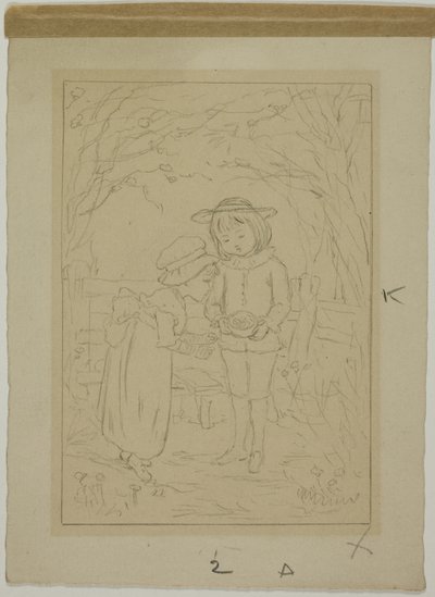 Linnunpesän löytö tekijältä Kate Greenaway