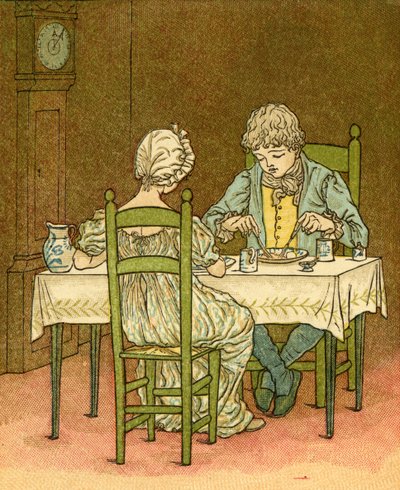 Jack Sprat voisi syödä tekijältä Kate Greenaway
