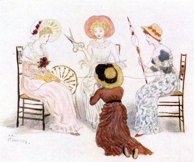 "Kate Greenaway ennen kohtaloita" tekijältä Kate Greenaway