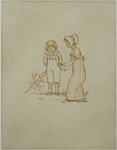 Pikku Poika ja Tyttö tekijältä Kate Greenaway