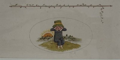 Uninen, elokuvasta "Päivä lapsen elämässä" tekijältä Kate Greenaway