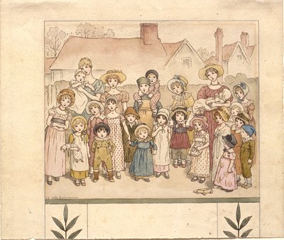 Katuesitys tekijältä Kate Greenaway