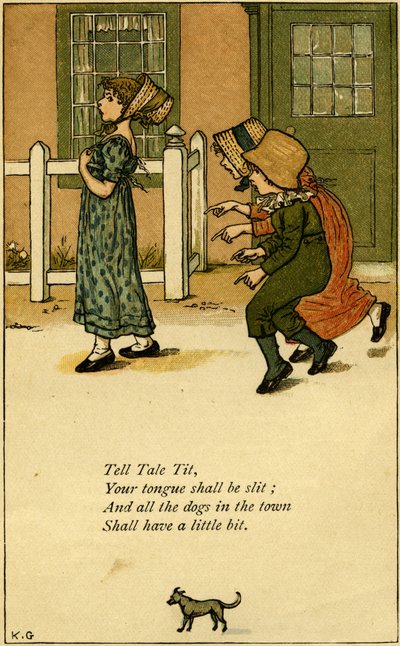 Kerro Tale Tit lastentarha tekijältä Kate Greenaway