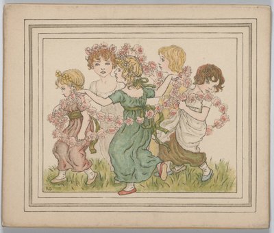 Valentiinitervehdys tekijältä Kate Greenaway
