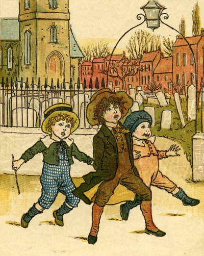 Olemme kaikki iloisia poikia tekijältä Kate Greenaway