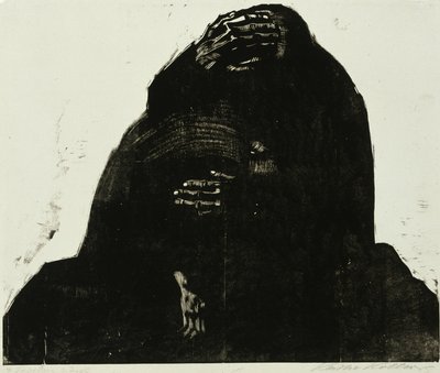 Vanhemmat, numero III tekijältä Käthe Kollwitz