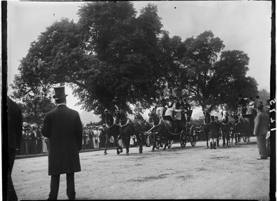 Hyde Park, City Of Westminster, Lontoo, 1.6.1907 (b/w kuva) tekijältä Katherine Jean Macfee