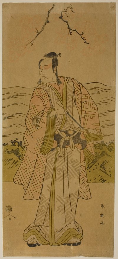Näyttelijä Ichikawa Omezo I tekijältä Katsukawa Shun