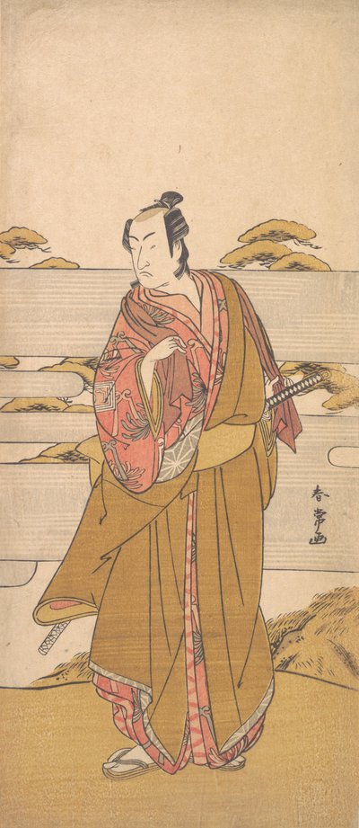 Ichikawa Masasuke Okei? 1790. tekijältä Katsukawa Shunjo
