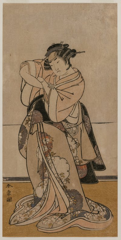 Näyttelijä Yamashita Yaozo. tekijältä Katsukawa Shunsho
