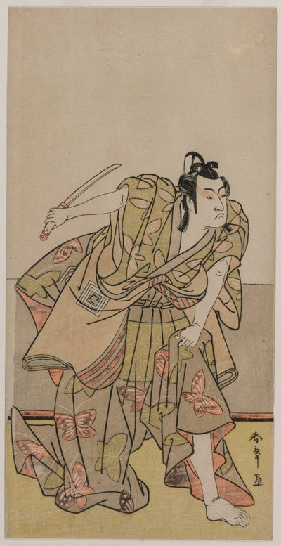 Kun Ichikawa Monnosuke oli hyvä esi-isä tekijältä Katsukawa Shunsho