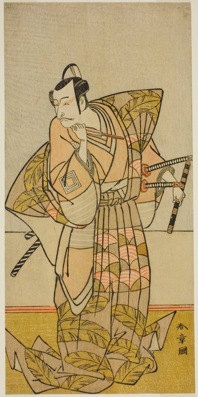 Ichikawa Danjuro V Chichibun Shigetadana tekijältä Katsukawa Shunsho