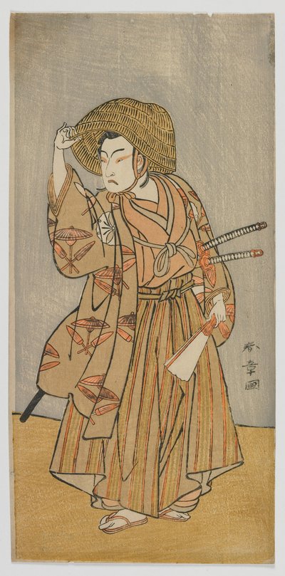 Tea Ac ja r Matsumoto Gunpaku I V As Nagoya Yamazaburo, Edo Perio d tekijältä Katsukawa Shunsho