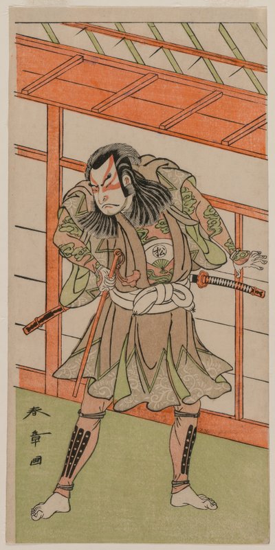 Onoe Matsusuke tekijältä Katsukawa Shunsho
